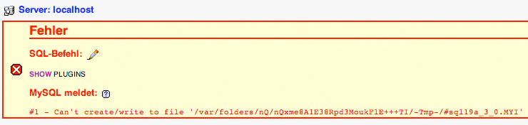 Can’t create/write to file ‘/var/folders/nQ/nQS0-446G9i4564JOVUy+E+++TI/-Tmp-/#sql119_1_2.MYI’ (Errcode: 13)